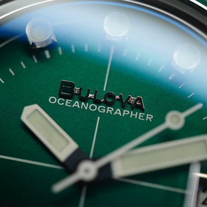 Bulova Oceanographer BLV 96B322 Green Dial (Sprite)