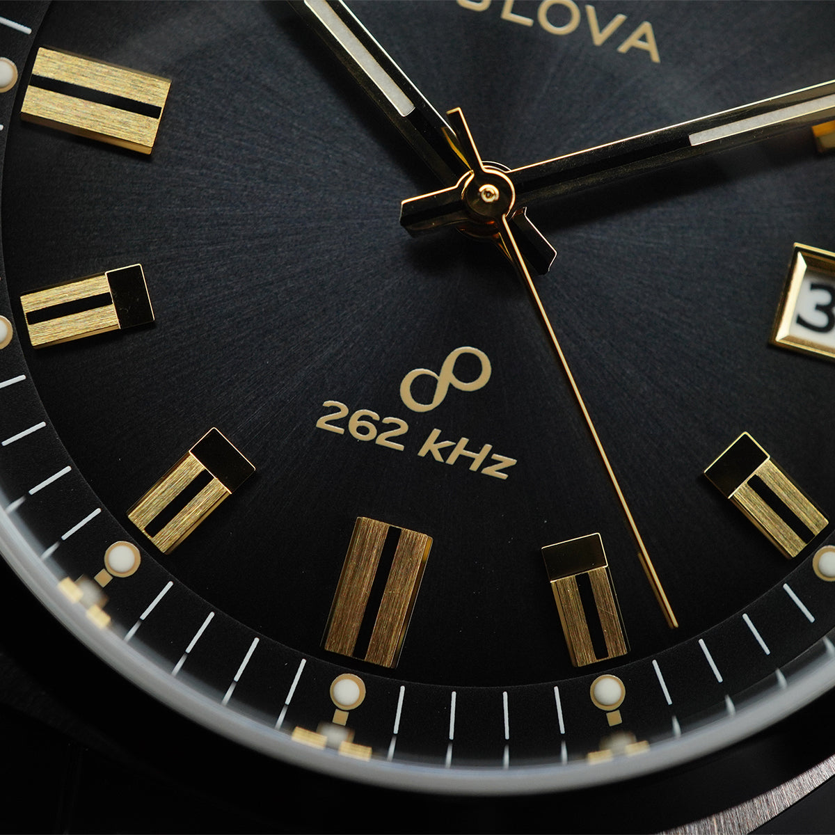 Bulova Jet Star BLV 96B415 Black Dial