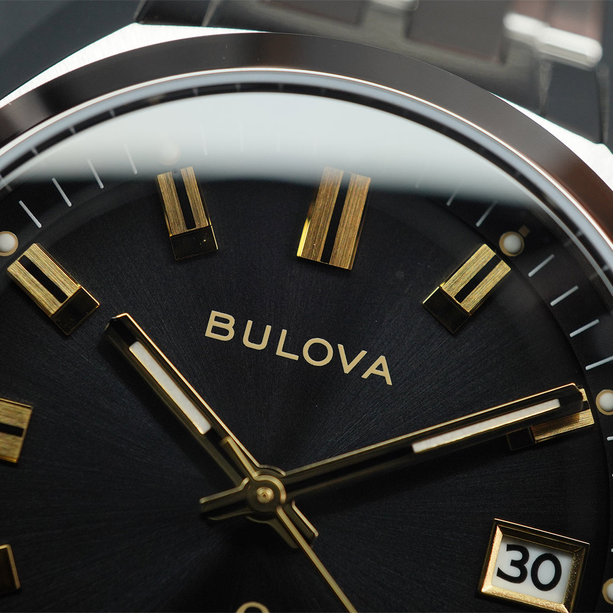 Bulova Jet Star BLV 96B415 Black Dial