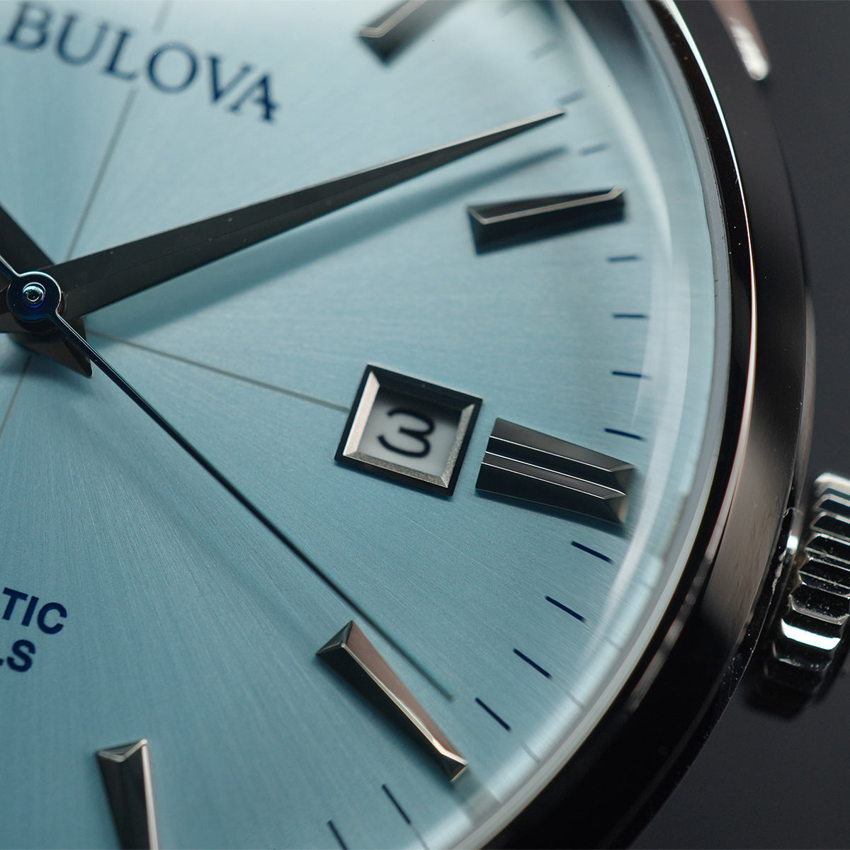 Bulova Sutton Classic BLV 96B423 Aqua Blue Dial