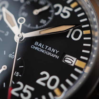 Baltany Military Chronograph S205045 39mm - Horology Story Youtube Store
