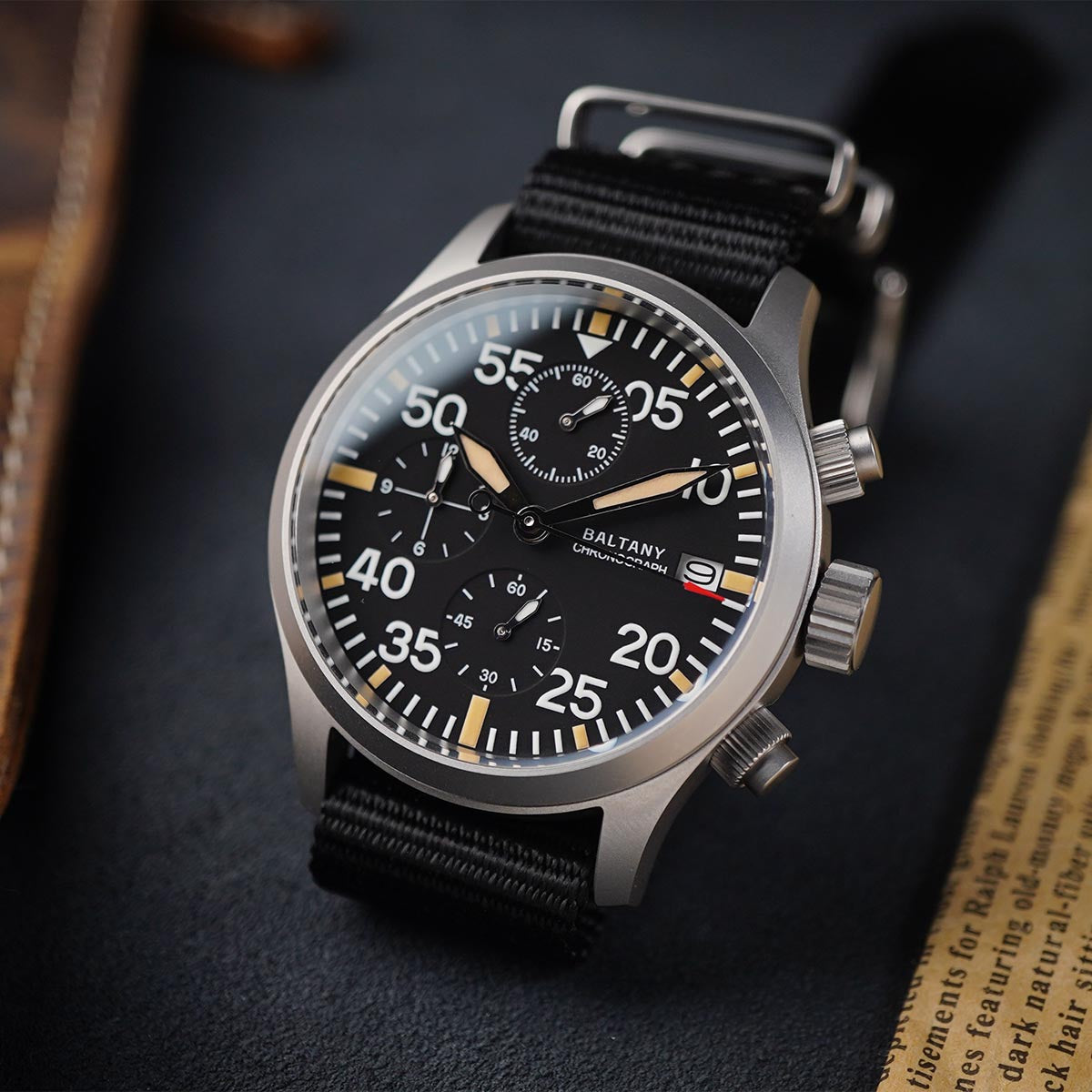 Baltany Military Chronograph S205045 39mm - Horology Story Youtube Store