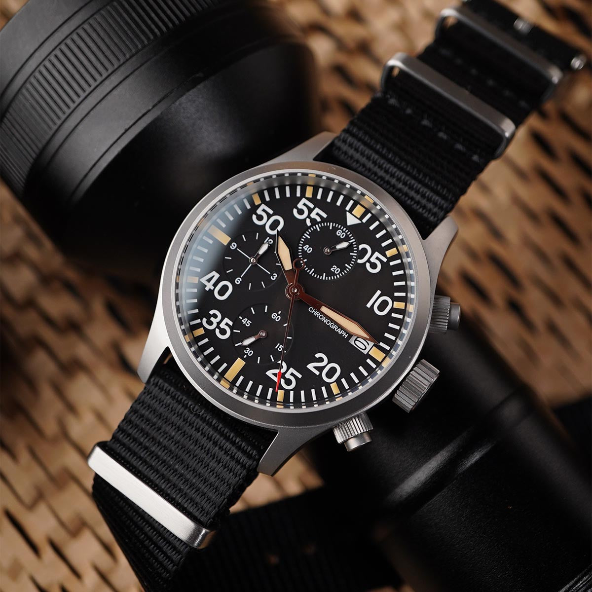 Baltany Military Chronograph S205045 39mm - Horology Story Youtube Store