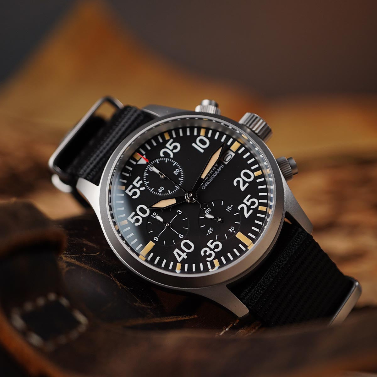 Baltany Military Chronograph S205045 39mm - Horology Story Youtube Store