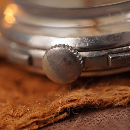 Chronographe Suisse Vintage Watch Patina Dial - Horology Story Youtube Store