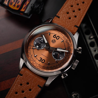 HS Watches Chrono 60.30 Type-D Bangkok Bronze - Horology Story Youtube Store