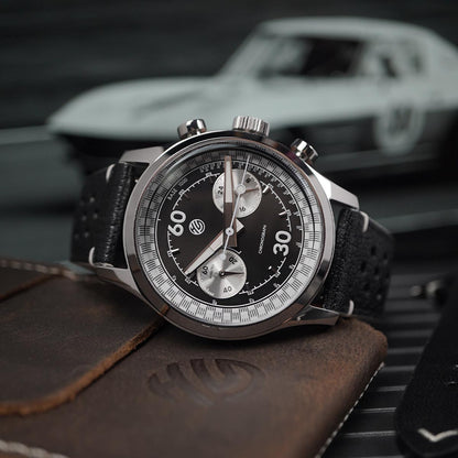 HS Watches Chrono 60.30 Type-A Manila Black - Horology Story Youtube Store