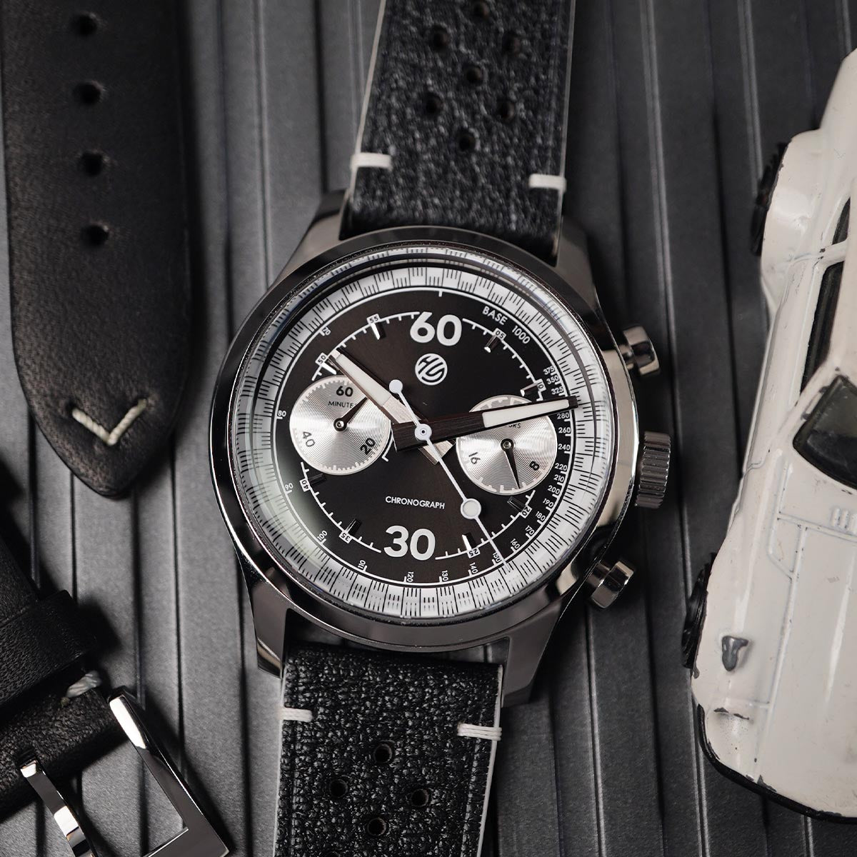 HS Watches Chrono 60.30 Type-A Manila Black - Horology Story Youtube Store