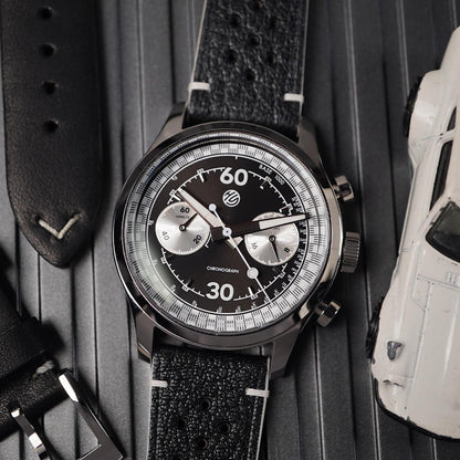 HS Watches Chrono 60.30 Type-A Manila Black - Horology Story Youtube Store