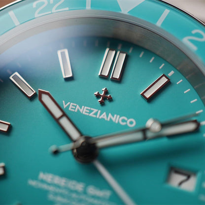 Venezianico Nereide GMT 39mm 3521505C Cielo - Horology Story Youtube Store