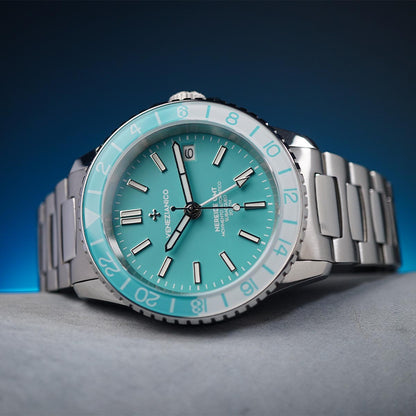 Venezianico Nereide GMT 39mm 3521505C Cielo - Horology Story Youtube Store