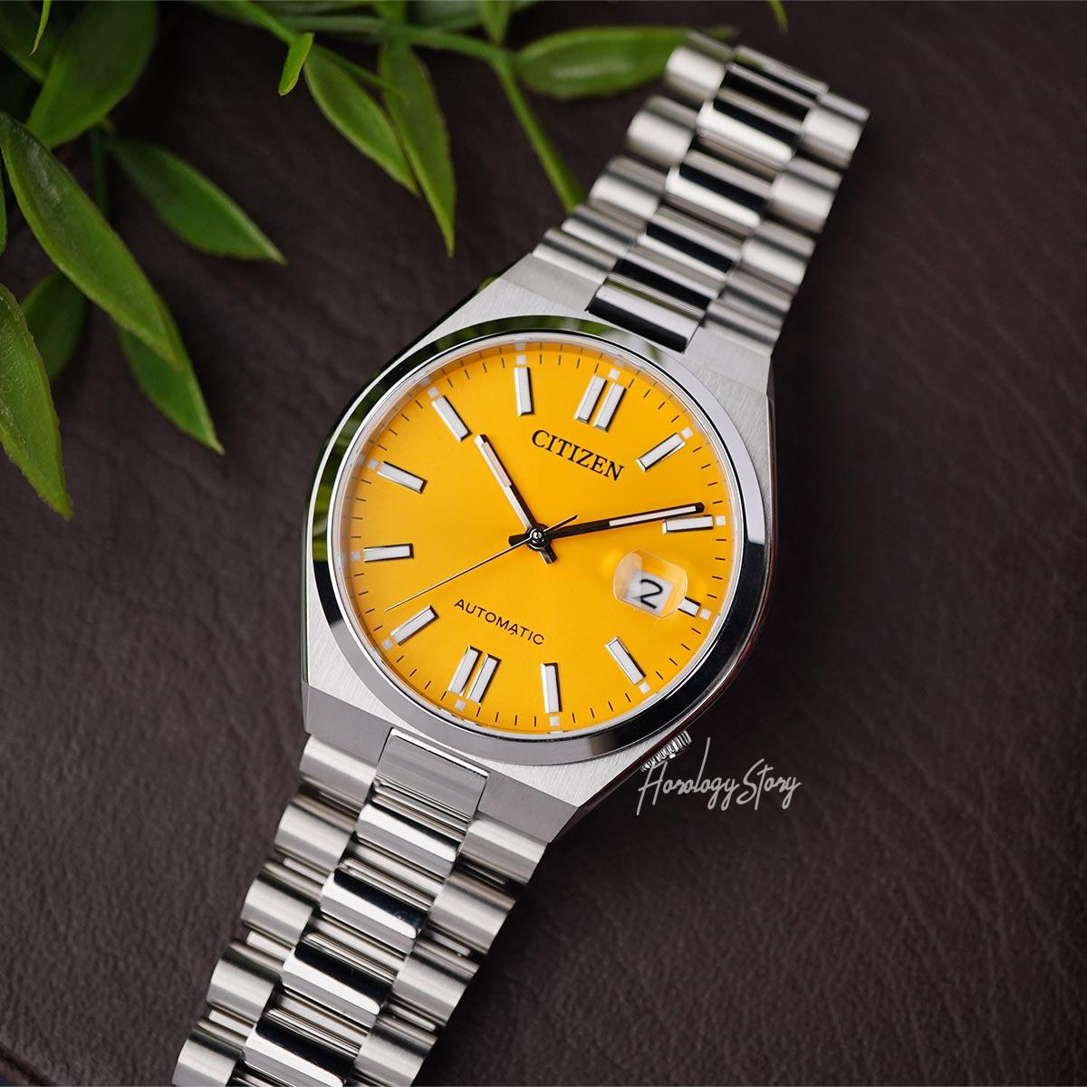 Citizen Tsuyosa NJ0150-81Z Yellow Dial - Horology Story Youtube Store