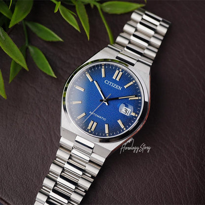 Citizen Tsuyosa NJ0151-88L Navy Blue Dial - Horology Story Youtube Store