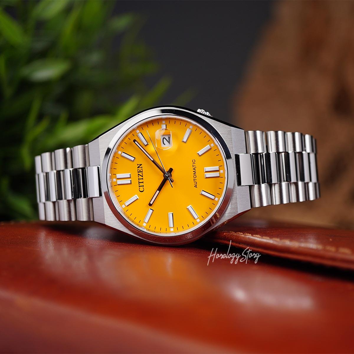 Citizen Tsuyosa NJ0150-81Z Yellow Dial - Horology Story Youtube Store