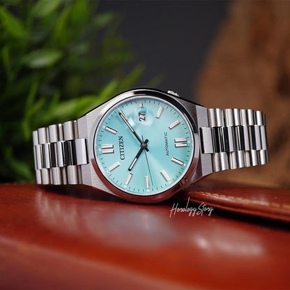 Citizen Tsuyosa NJ0151-88M Light Blue Dial - Horology Story Youtube Store
