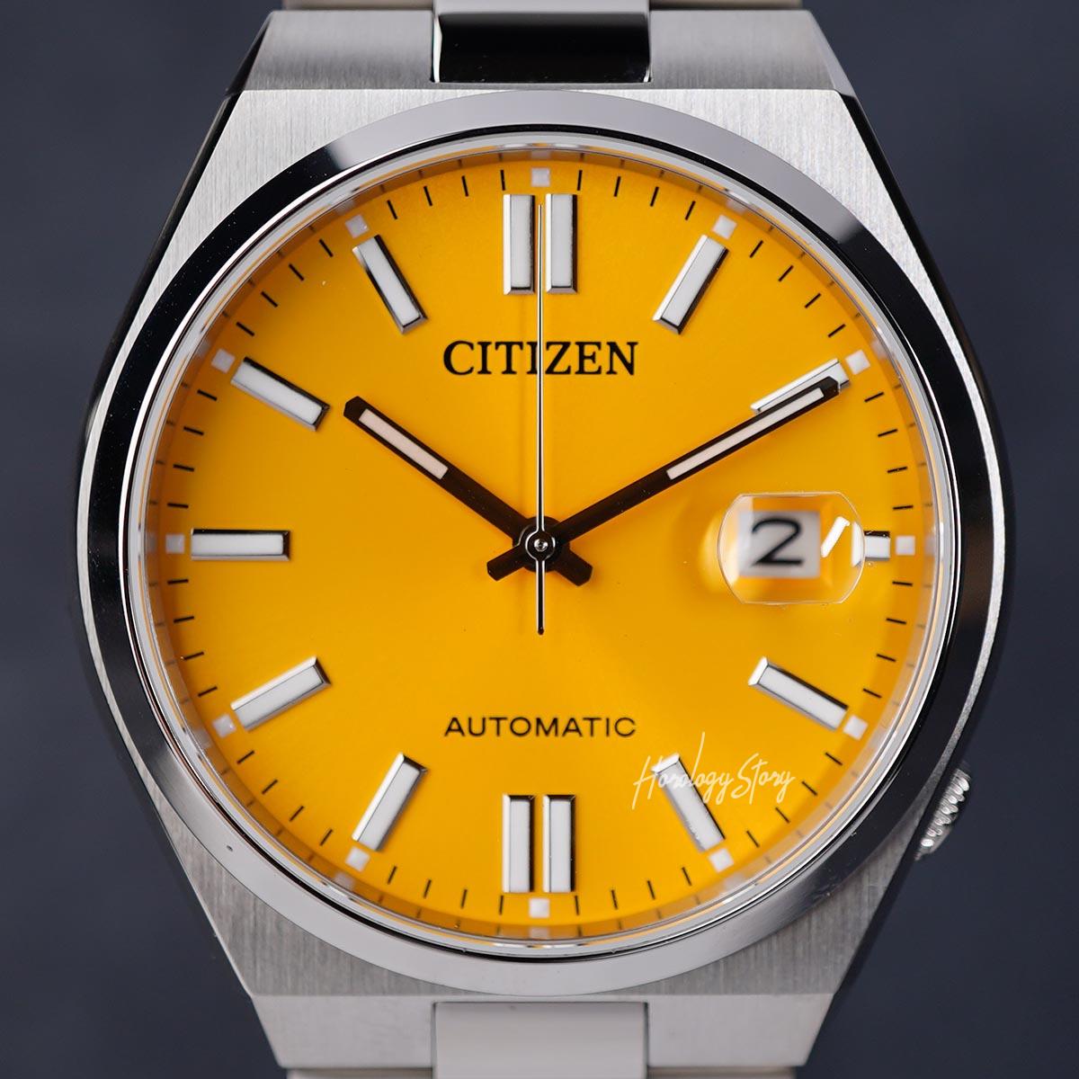 Citizen Tsuyosa NJ0150-81Z Yellow Dial - Horology Story Youtube Store