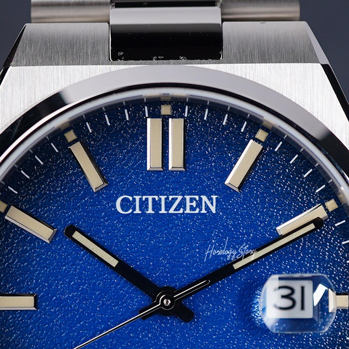 Citizen Tsuyosa NJ0151-88L Navy Blue Dial - Horology Story Youtube Store