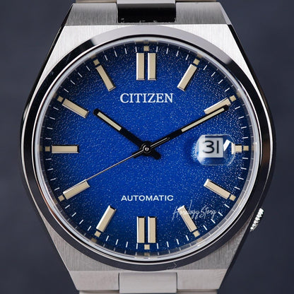 Citizen Tsuyosa NJ0151-88L Navy Blue Dial - Horology Story Youtube Store