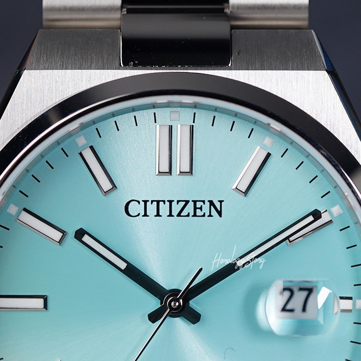 Citizen Tsuyosa NJ0151-88M Light Blue Dial - Horology Story Youtube Store