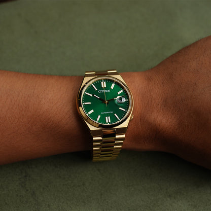 Citizen Tsuyosa NJ0152-51X Green Dial