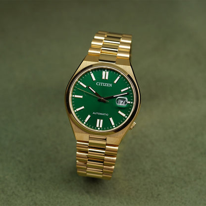Citizen Tsuyosa NJ0152-51X Green Dial
