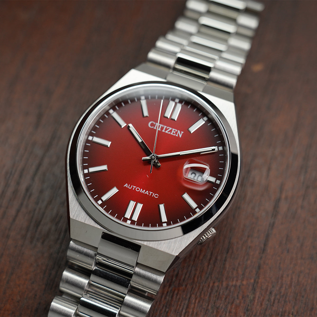 Citizen Tsuyosa NJ0150-56W Burgundy Dial