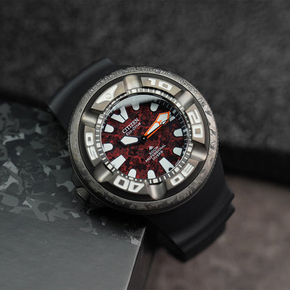 Citizen Promaster Marine Godzilla LTD BJ8059-03Z Black Red Dial