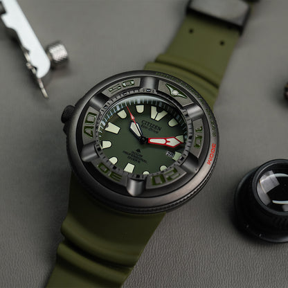 Citizen Promaster Marine BJ8057-17X Army Green Dial