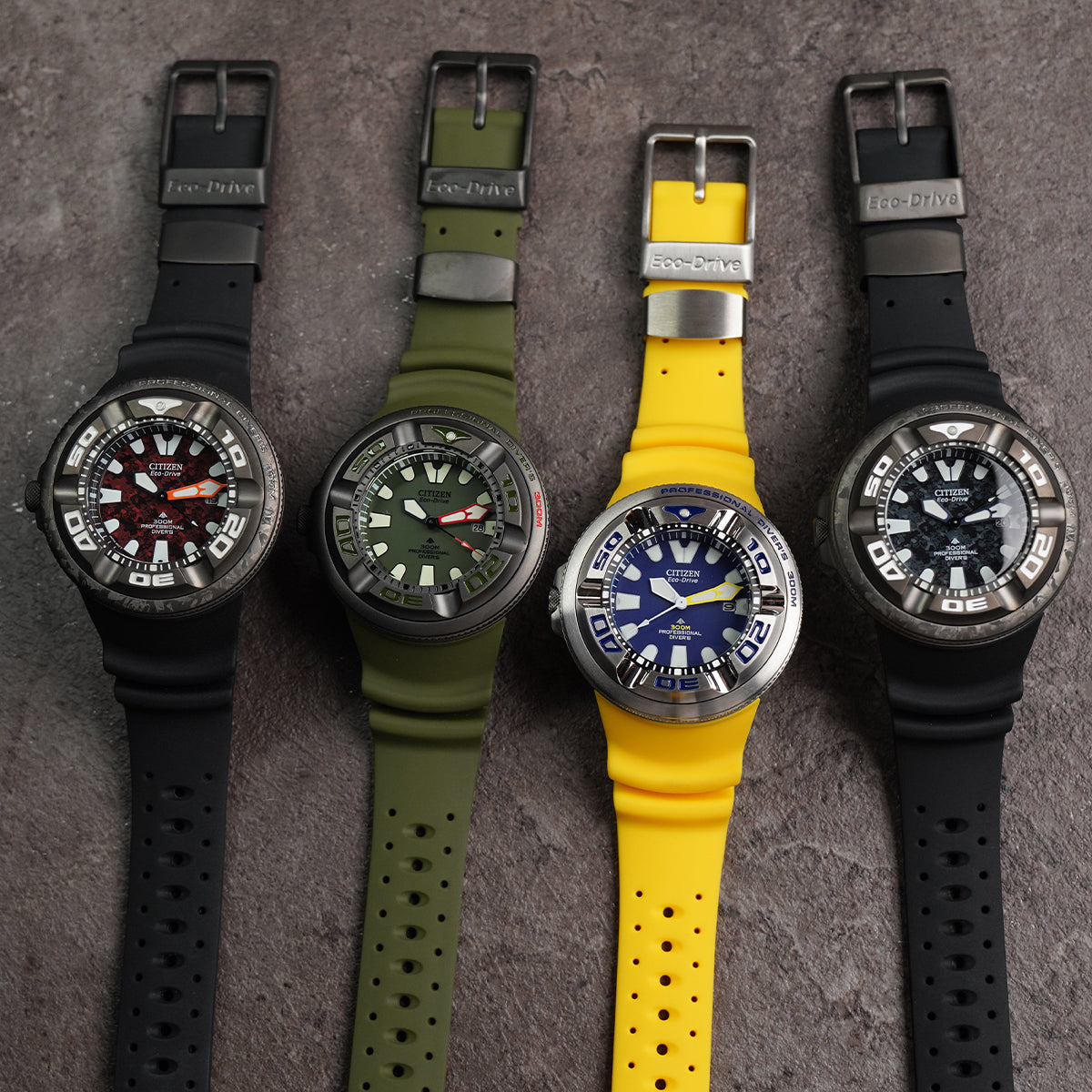 Citizen Promaster Marine BJ8057-17X Army Green Dial