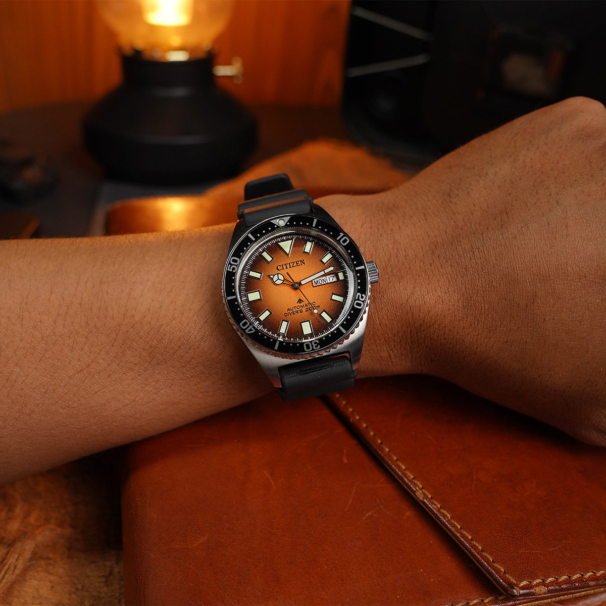 Citizen Promaster NY0120-01Z Orange Dial