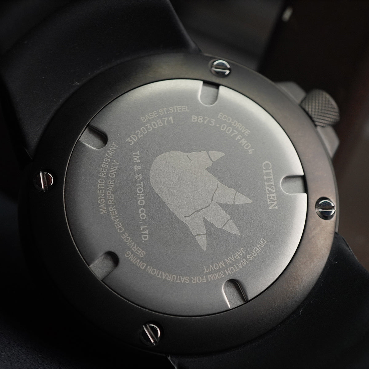 Citizen Promaster Marine Godzilla LTD BJ8059-03Z Black Red Dial