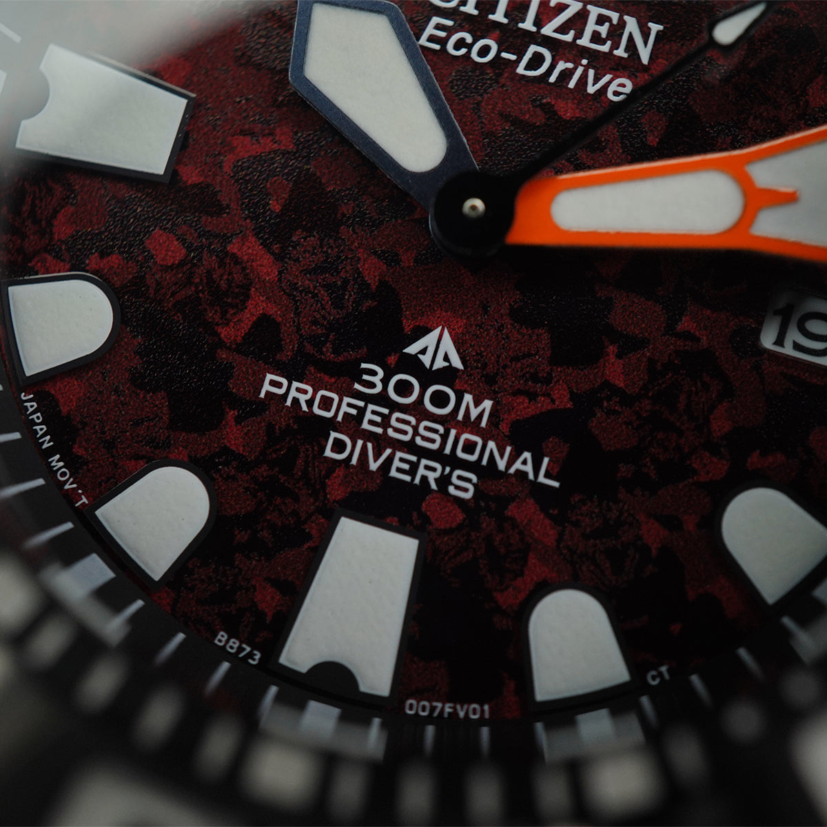 Citizen Promaster Marine Godzilla LTD BJ8059-03Z Black Red Dial