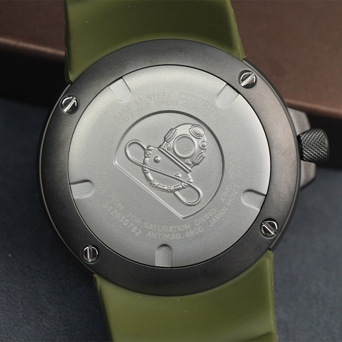 Citizen Promaster Marine BJ8057-17X Army Green Dial