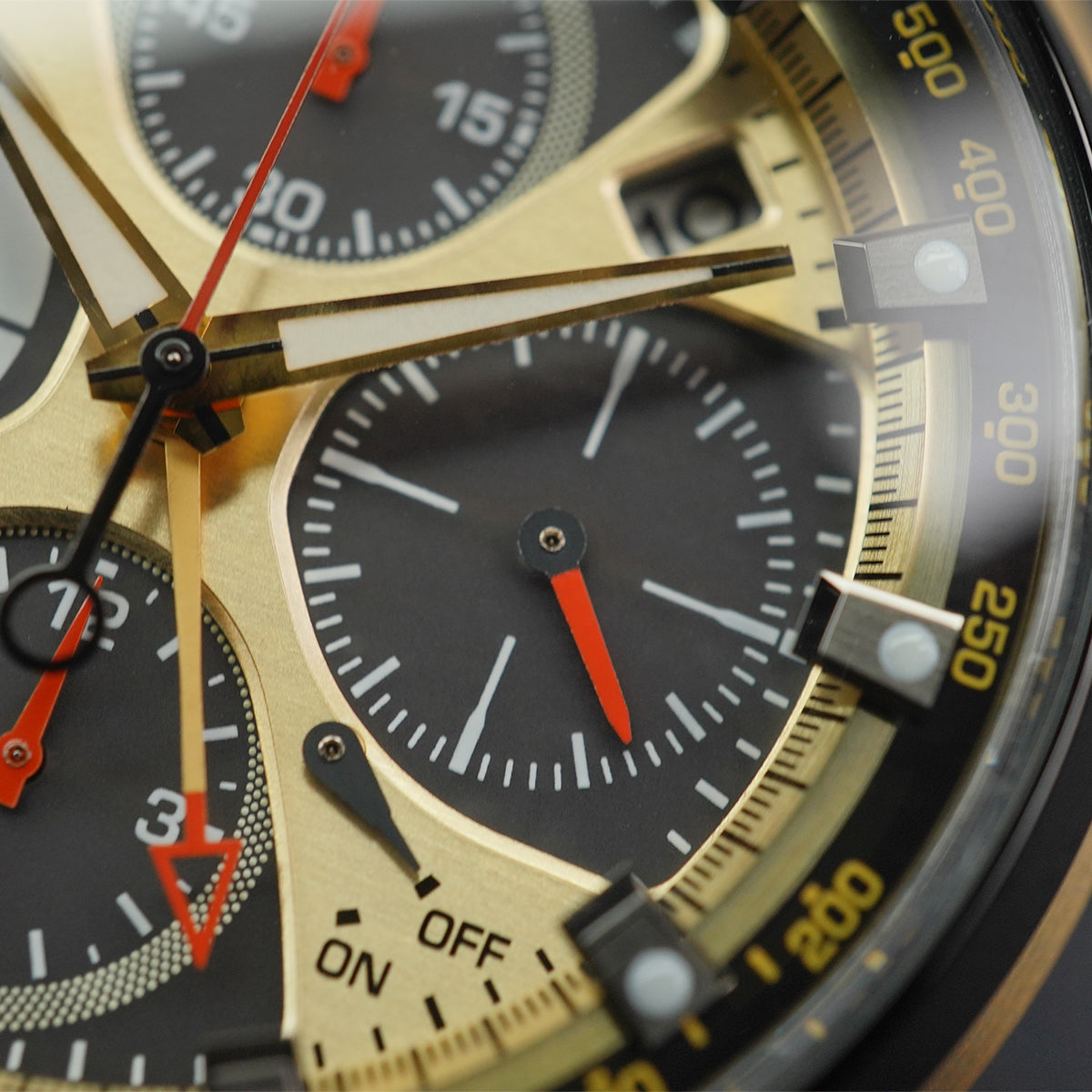 Citizen Promaster Tsuno Chrono Racer Limited Edition AV0072-01X Black Gold Dial