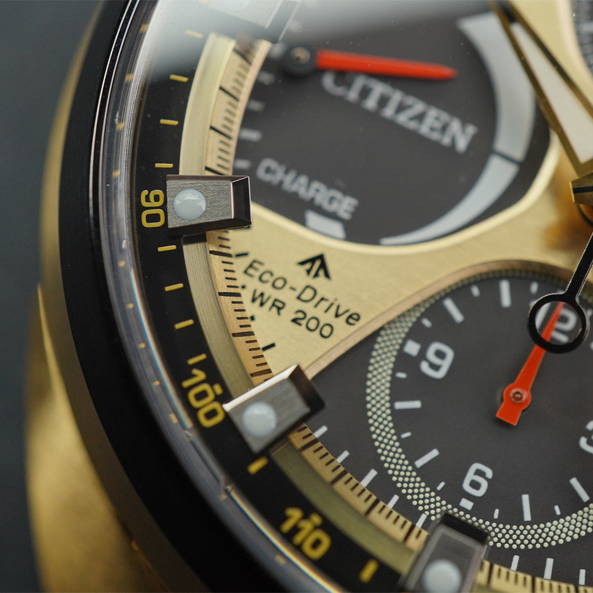 Citizen Promaster Tsuno Chrono Racer Limited Edition AV0072-01X Black Gold Dial