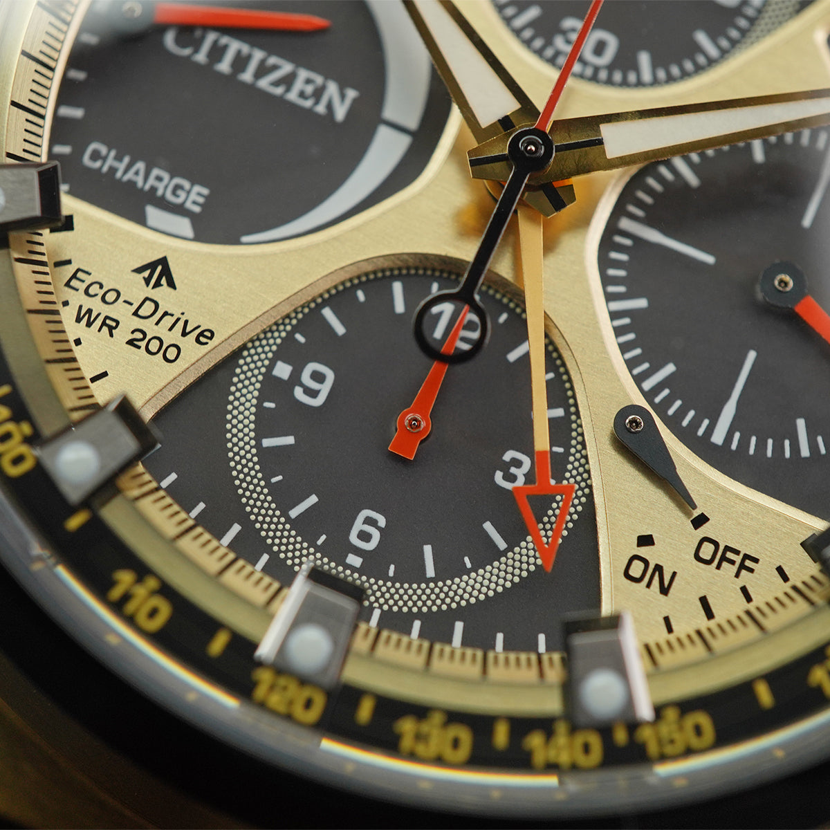 Citizen Promaster Tsuno Chrono Racer Limited Edition AV0072-01X Black Gold Dial