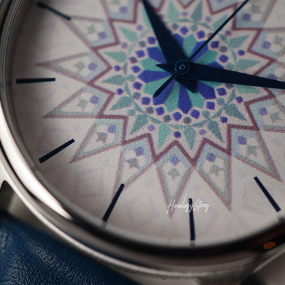 Castle & Gazelle Zellij Blue Dial Quartz V2 - Horology Story Youtube Store