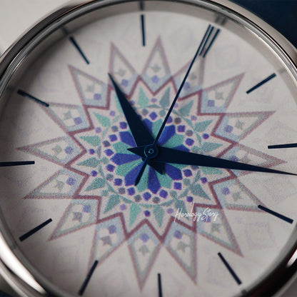 Castle & Gazelle Zellij Blue Dial Quartz V2 - Horology Story Youtube Store