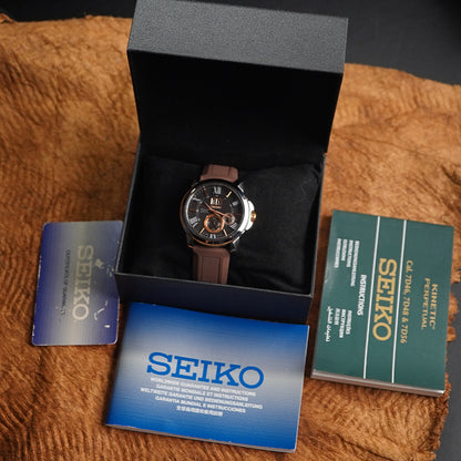 Seiko Premier SNP149P2 Kinetic Perpetual