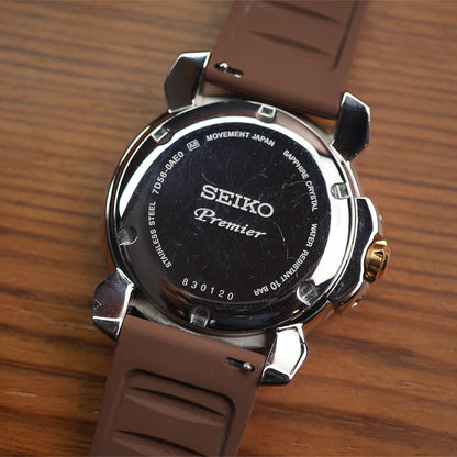 Seiko Premier SNP149P2 Kinetic Perpetual