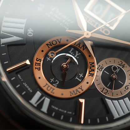Seiko Premier SNP149P2 Kinetic Perpetual