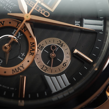 Seiko Premier SNP149P2 Kinetic Perpetual