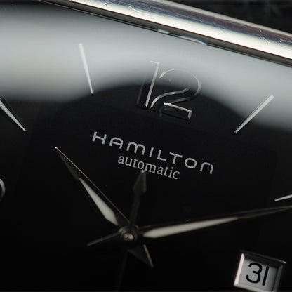 Hamilton JazzMaster H324150 Black Square Rare Vintage