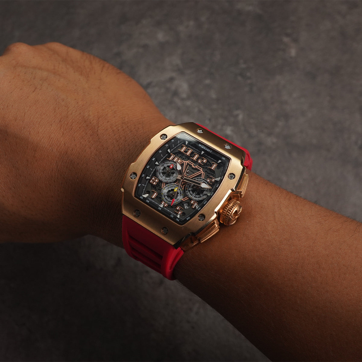 Wishdoit Racing GT Chrono Rosegold