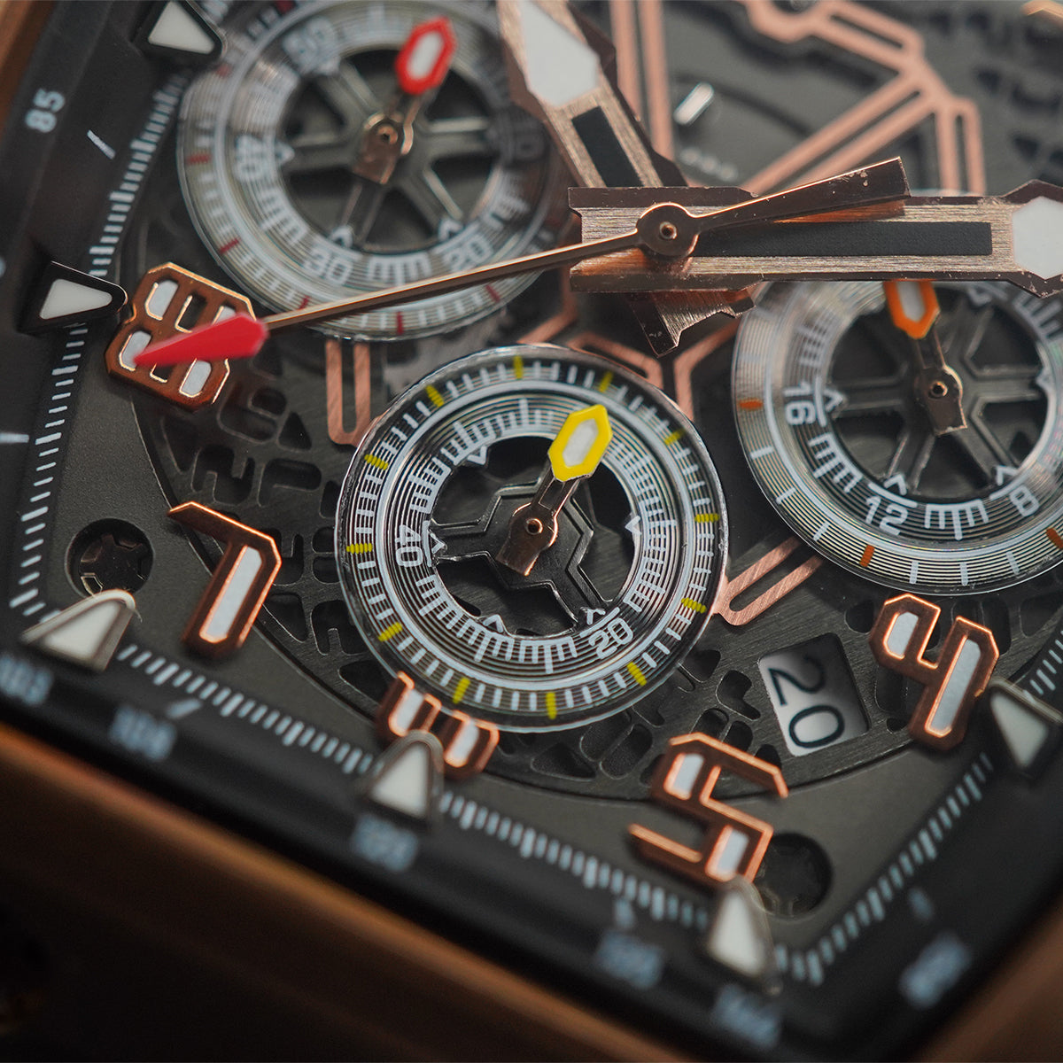 Wishdoit Racing GT Chrono Rosegold