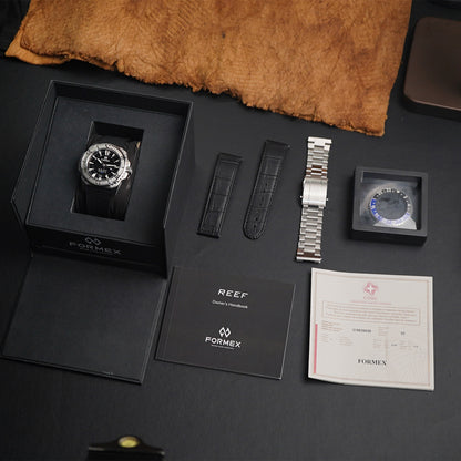 Formex Reef GMT 42mm Black Dial Ceramic Bezel COSC