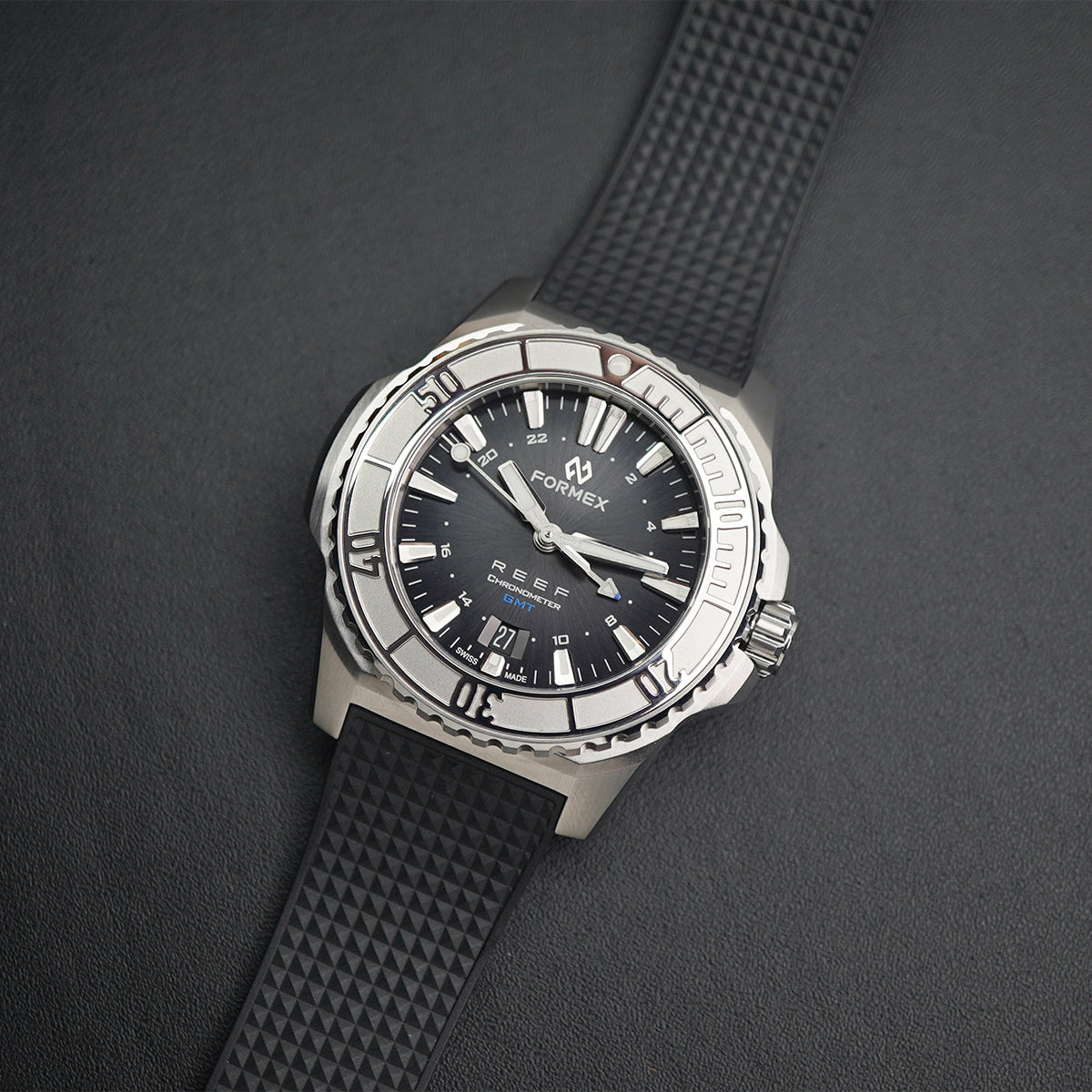 Formex Reef GMT 42mm Black Dial Ceramic Bezel COSC