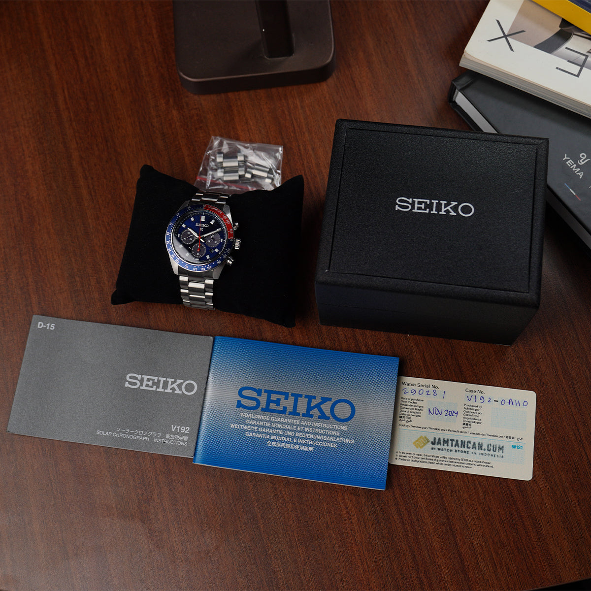 Seiko Prospex SSC913 Speedtimer Solar Blue Dial