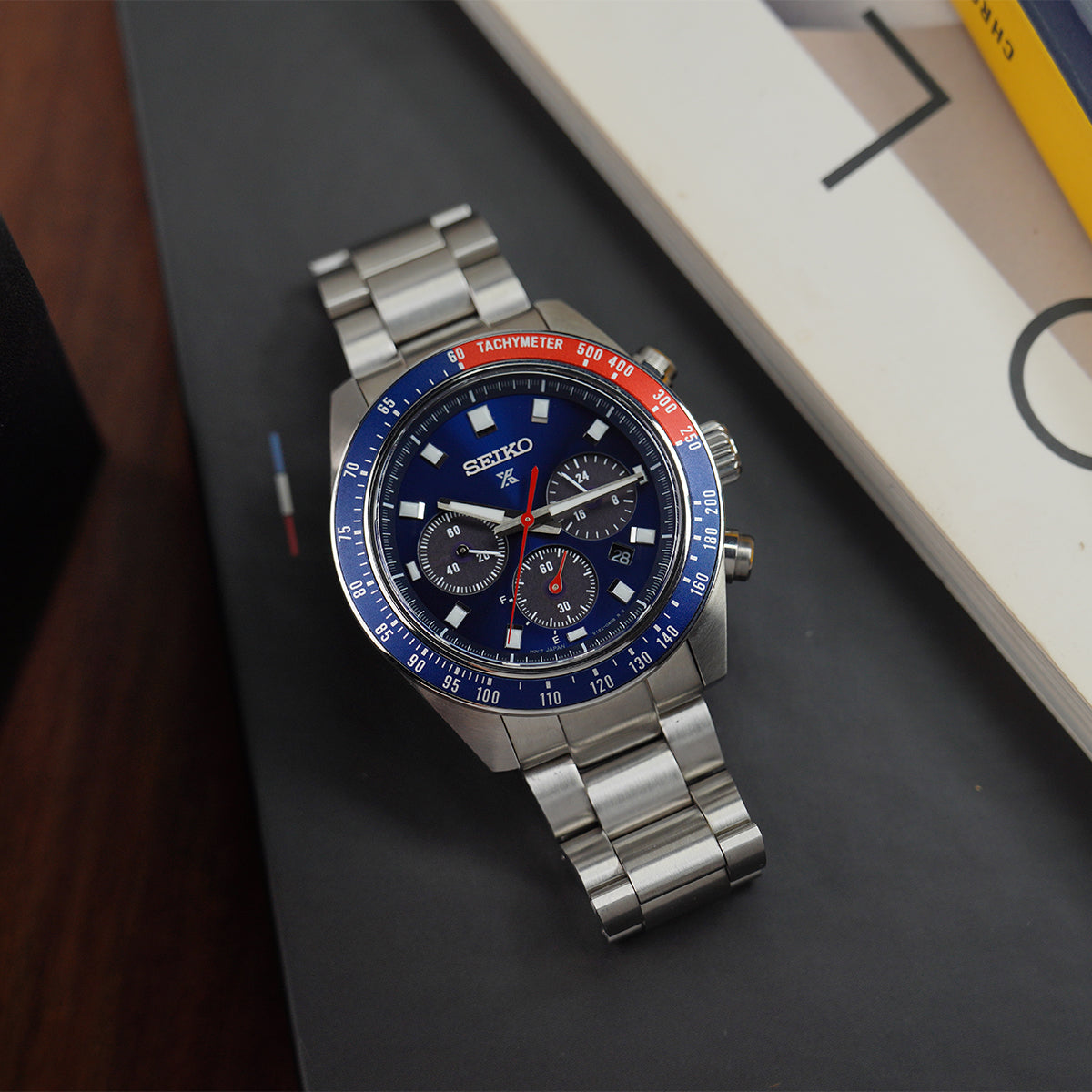 Seiko Prospex SSC913 Speedtimer Solar Blue Dial