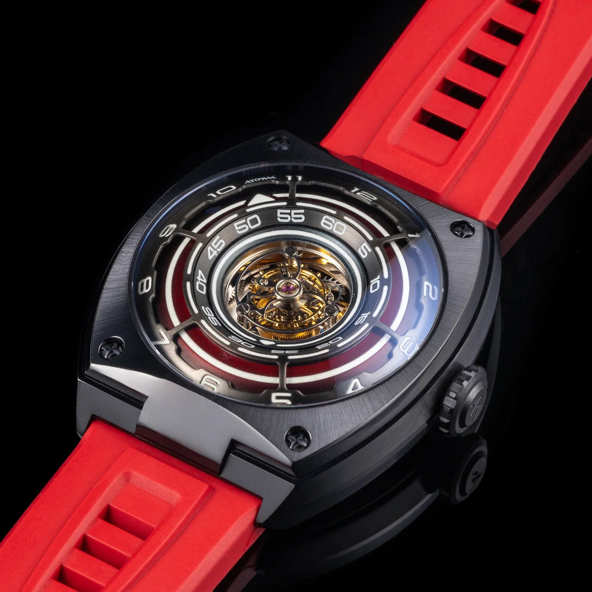 Atowak Core Tourbillon Blazing Red Limited 99 Pcs - Horology Story Youtube Store